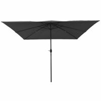 Tuinparasol Antraciet en Zwart 295 x 295 x 245 cm - thumbnail