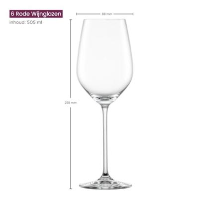 Schott Zwiesel Fortissimo Glazenset 18-delig, nr 0,1 en 140