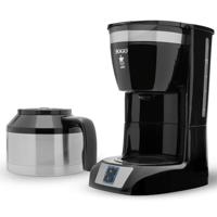 SOGO Human Technology Drip Inox 10 Koffiezetapparaat Zwart Capaciteit koppen: 10 Glazen kan, Warmhoudfunctie - thumbnail