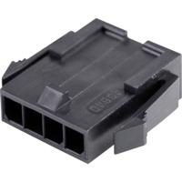 Molex 436400400 Female behuizing (kabel) Totaal aantal polen: 4 Rastermaat: 3 mm Inhoud: 1 stuk(s) Bag - thumbnail