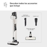 Draadloze cyclinische stofzuiger met borstel LG CORDZEROA9K-LITE1C - thumbnail