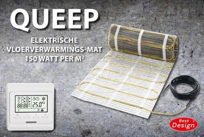 Queep Best Design Elektrische Vloerverwarmings Mat 1.0m2
