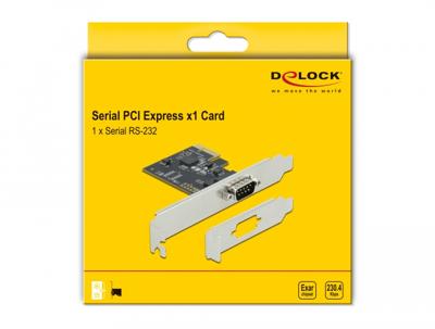 Abi Pci express kaart - 1x rs-232 Abi Pci express kaart - 1x rs-232