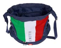 Rugtas met Koordjes Benetton Flag Marineblauw 35 x 40 x 1 cm - thumbnail