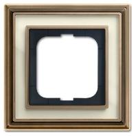 Busch-Jaeger 2CKA001754A4653 Frame Frame 1-voudig Messing 1 stuk(s)