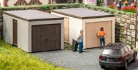 NOCH 14319 H0 2 Laser-Cut minis kant-en-klare garages Bouwpakket - thumbnail