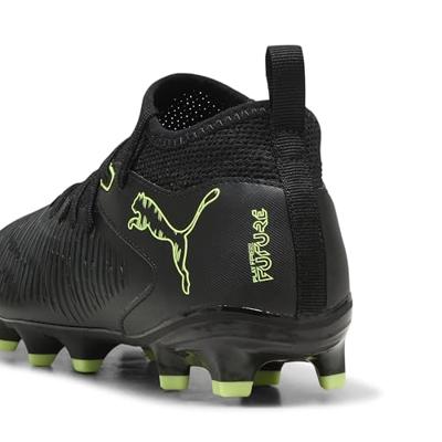 PUMA Future 8 Match Gras / Kunstgras Voetbalschoenen (MG) Kids Zwart Donkergroen Lichtgroen