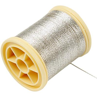 Creativ Company Dmc metallic draad zilver, 40m