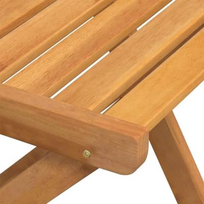 Bistrostoelen 4 st inklapbaar massief acaciahout