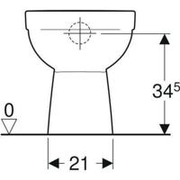 GeberitRenovastaand closet diepspoel40cm wit 500.399.01.2 - thumbnail