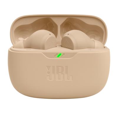 JBL Wave Beam Hoofdtelefoons True Wireless Stereo (TWS) In-ear Gesprekken/Muziek/Sport/Elke dag Bluetooth Beige