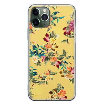 iPhone 11 Pro Max siliconen hoesje - Floral days