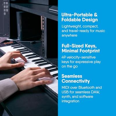 Carry-On FC49 opvouwbaar MIDI-keyboard Carry-On FC49 opvouwbaar MIDI-keyboard