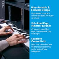 Carry-On FC49 opvouwbaar MIDI-keyboard - thumbnail
