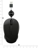 SpeedLink BEENIE Muis USB Optisch Zwart 3 Toetsen 1200 dpi Met kabelroller - thumbnail