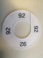 Maatring wit/zwart 92 - thumbnail