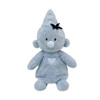 Bumba fluffy pluche blauw - 35 cm - thumbnail