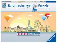 Puzzel ravensburger een dag in parijs 1000st - thumbnail