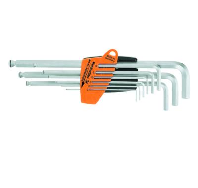 Weidmüller Inbus Haakse schroevendraaierset 1.5 mm, 2 mm, 2.5 mm, 3 mm, 4 mm, 5 mm, 6 mm, 8 mm, 10 mm 9-delig