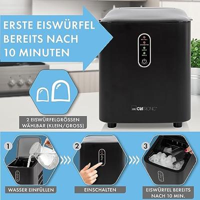 Clatronic EWB 3798 schwarz IJsblokjesmachine 1.1 l Clatronic EWB 3798 schwarz IJsblokjesmachine 1.1 l