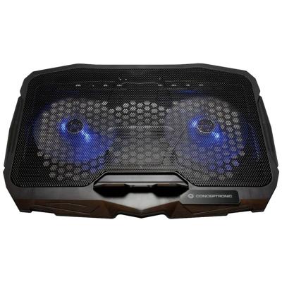Conceptronic THANA07B notebook cooling pad 43,2 cm (17 ) Zwart Conceptronic THANA07B notebook cooling pad 43,2 cm (17 ) Zwart