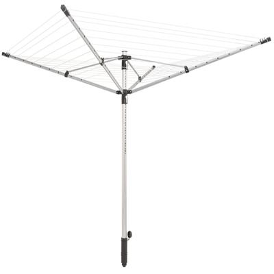 Leifheit 85360 Linopush 500 Droogmolen Zilver/Zwart/Metaal 135-180 cm