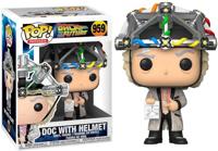 Back to the Future Funko Pop Vinyl: Doc with Helmet - thumbnail