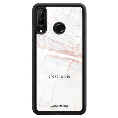 Huawei P30 Lite hoesje - C'est la vie Huawei P30 Lite hoesje - C'est la vie