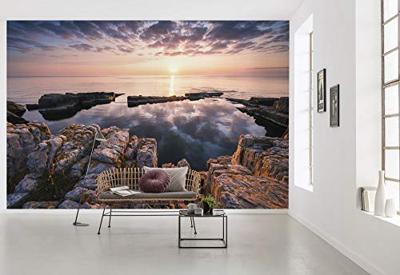 Komar Home; Komar Colours Fotobehang SpiegelkÃ¼ste - XXL4-1030