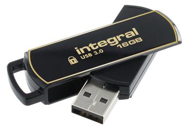 Integral 360 Secure USB 3.0 stick, 16 GB Integral 360 Secure USB 3.0 stick, 16 GB