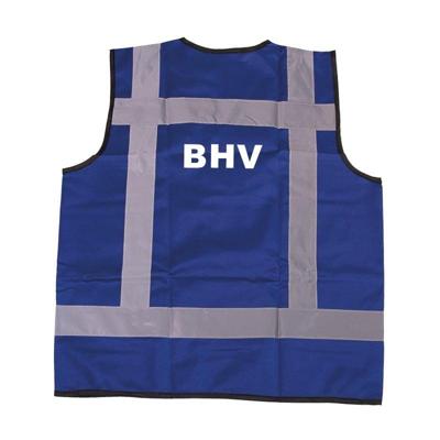 RWS veiligheidsvest BHV blauw - RWS veiligheidsvest BHV blauw