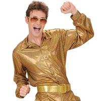 Party Glitterblouse man goud - thumbnail