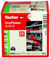 Fischer 535460 DUOPOWER 8x40 S LD 2-componenten plug 40 mm 8 mm 50 stuk(s) - thumbnail