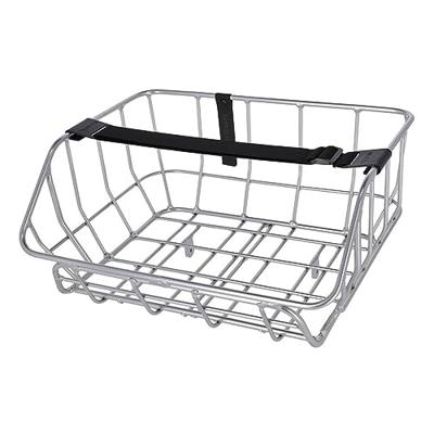 Fietsmand Basil Portland Front 25 liter 43 x 36 x 22 cm - chroom