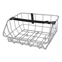 Fietsmand Basil Portland Front 25 liter 43 x 36 x 22 cm - chroom - thumbnail