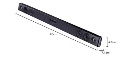 LG SK1D Soundbar Bluetooth - zwart