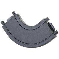 Brilliant 12V-railsysteemcomponenten Verbinder Zand, Zwart 30035/76 Click&Shine Verbinder Kurve - thumbnail