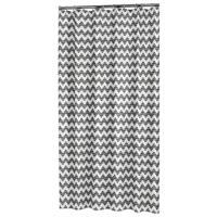Sealskin douchegordijn Motif 100% polyester zwart print 180x200 cm - thumbnail