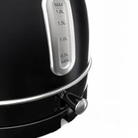 Vintage Waterkoker - SWEISS - KTL9 - 2200 W - 1,8 L - 360° Voet - Zwart - thumbnail