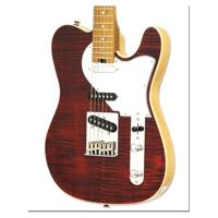 Aria Pro II Hot Rod Collection 615-MK2 Ruby Red elektrische gitaar - thumbnail