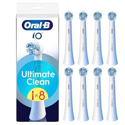 Borstels - ORAL-B - iO navullingen Ultimate Clean - Pak van 8 - Wit