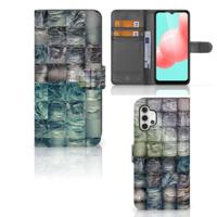 Wallet Case met Pasjes Samsung Galaxy A32 5G Spijkerbroeken - thumbnail