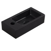 Fontein Wiesbaden Mini-Rhea Links 36x18x9 cm Mat Zwart - thumbnail