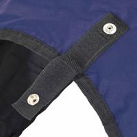 VidaXL Paardendeken donkergroen en zwart 115 cm polyester - thumbnail