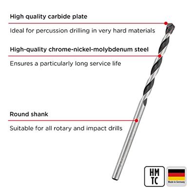 KWB Rocker Beton en steenboor, Lang 200x12mm boren KWB Rocker Beton en steenboor, Lang 200x12mm boren