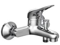 Schutte PORTO ééngreepsmengkraan bad | chroom 77430 - thumbnail