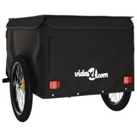 Fietstrailer 45 kg ijzer zwart - thumbnail