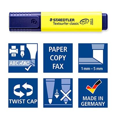 Markeerstift staedtler 364 textsurfer groen | 10 stuks