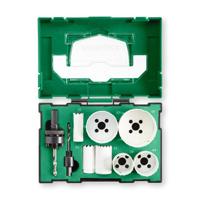 HiKOKI 11 delige bi-metaal gatzagenset in box met 19 25 32 38 44 57 68mm en houders - thumbnail