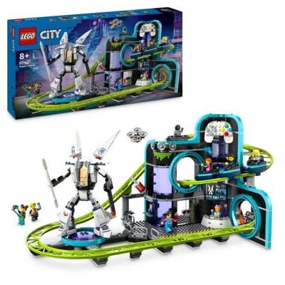 LEGO city 60421 achtbaan in robotwereld